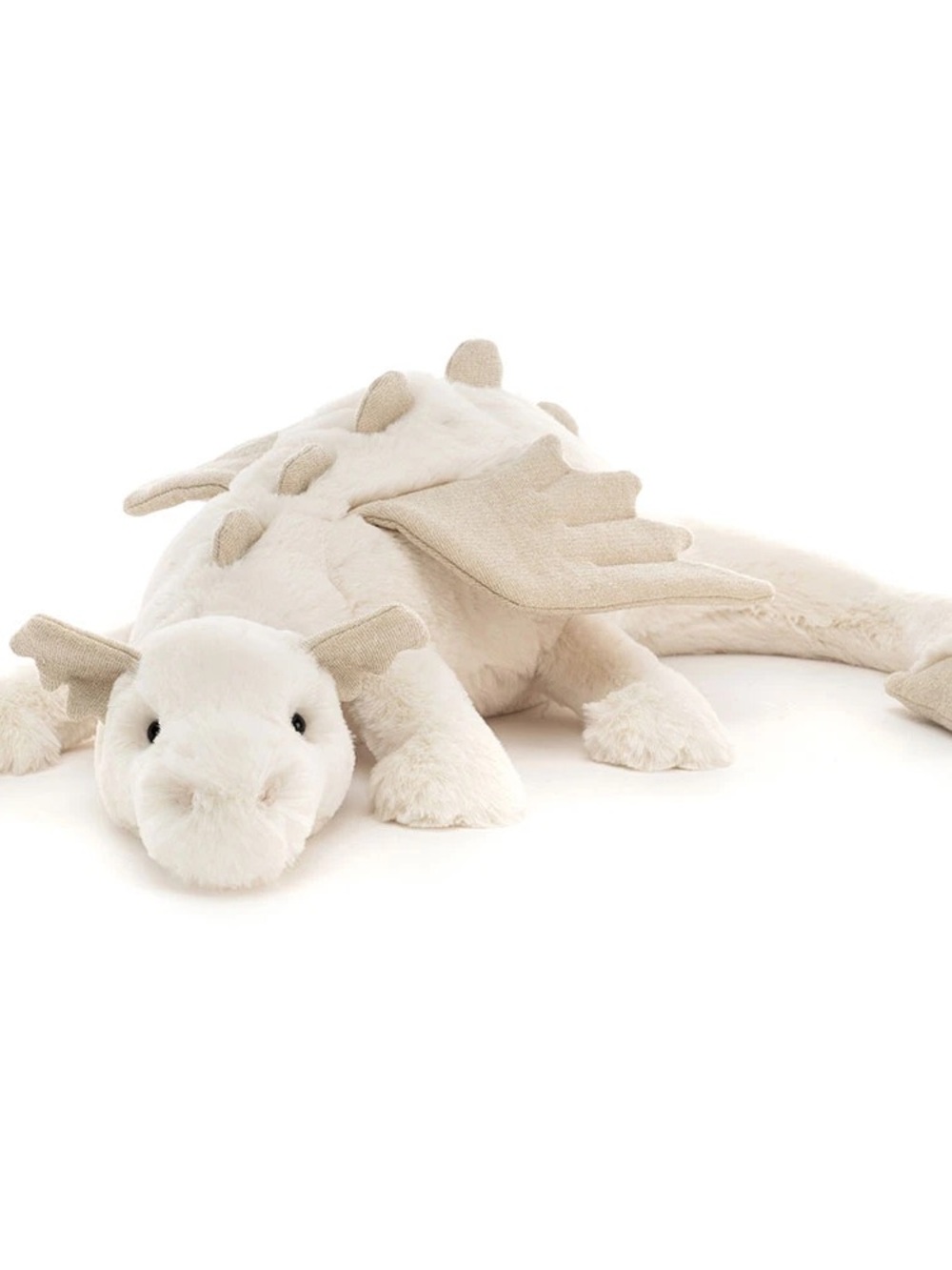 NWT Jellycat Snow Dragon Large, Guaranteed Authentic